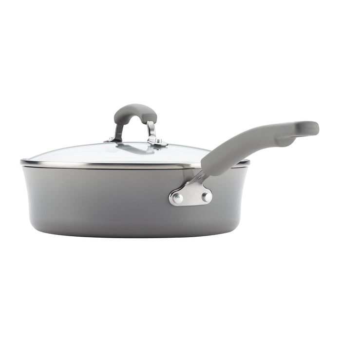 Cookware Classic Brights 14-Piece Cookware Set | Sea Salt Gray