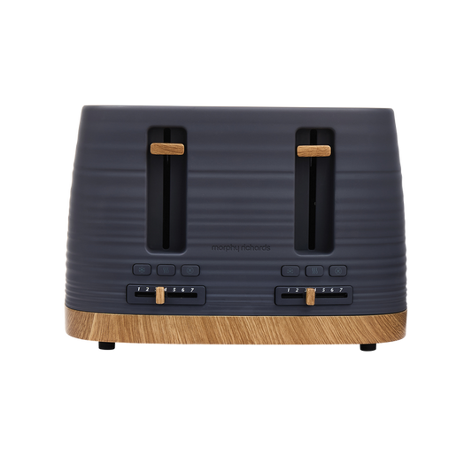 Clay 4-Slice Grey Toaster - Flint