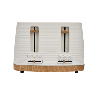 Clay 4-Slice White Toaster - China Clay