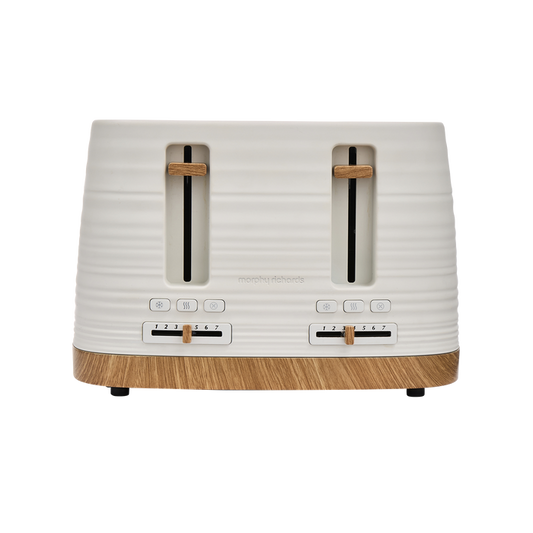 Clay 4-Slice White Toaster - China Clay