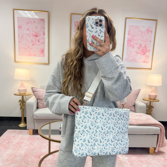 Coastal Florals Puffy Tech Sleeve