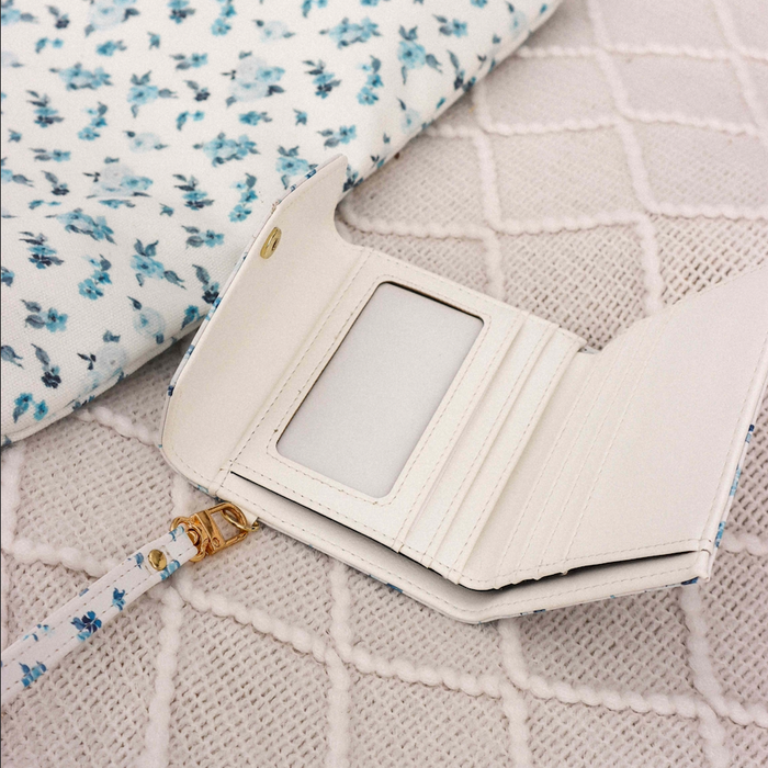 Coastal Florals Wallet Wristlet