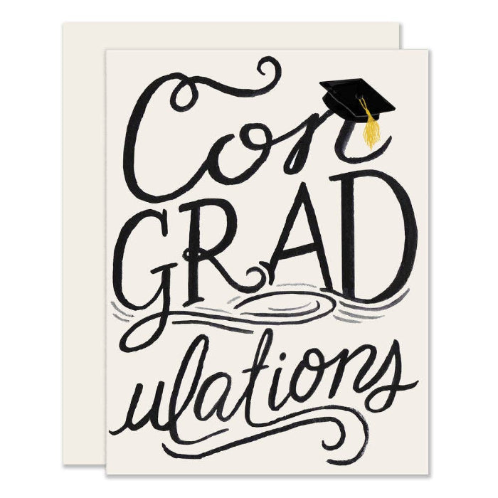 Slightly Stationery Con-GRAD-ulations