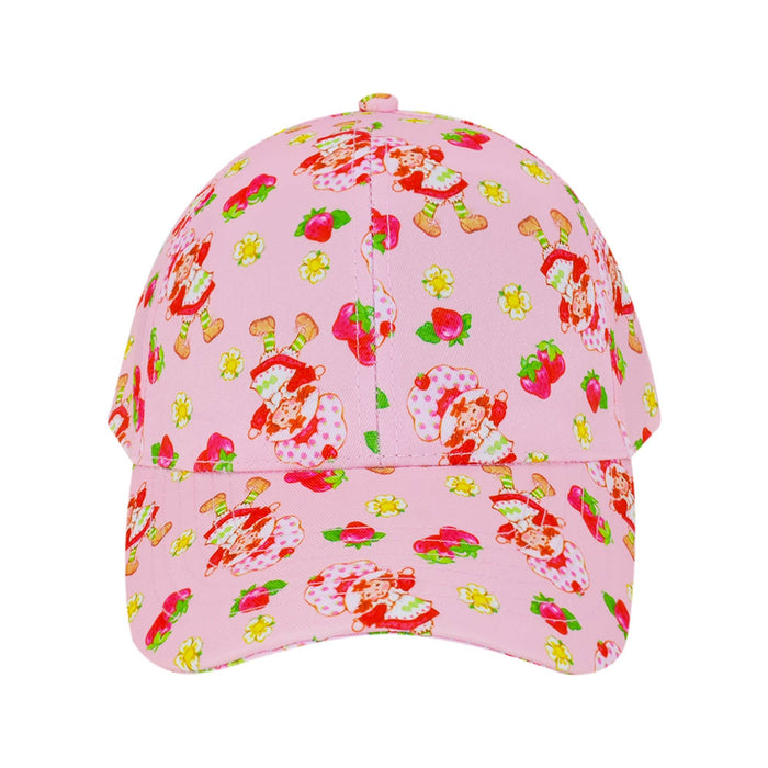 Concept One Strawberry Shortcake™  Pink All Over Print Baseball Hat