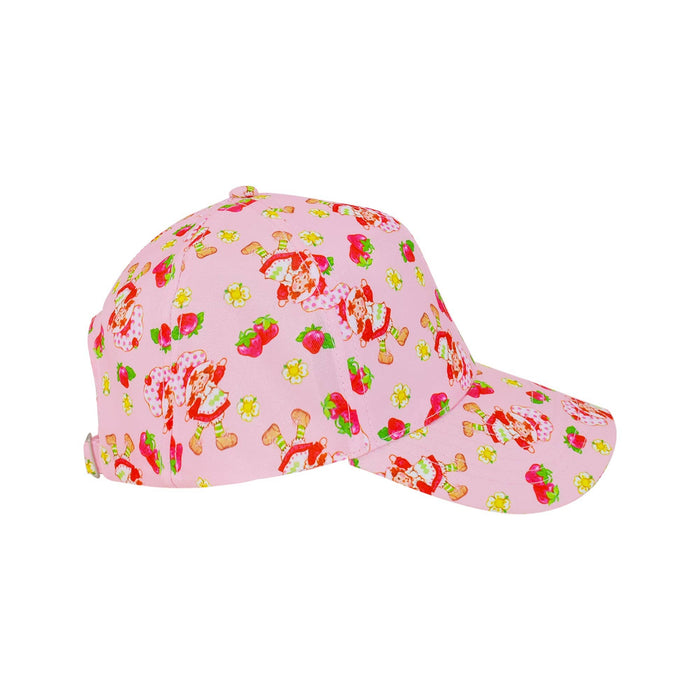 Concept One Strawberry Shortcake™  Pink All Over Print Baseball Hat