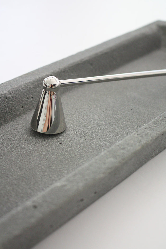 Concrete Rectangle Tray - Natural Grey