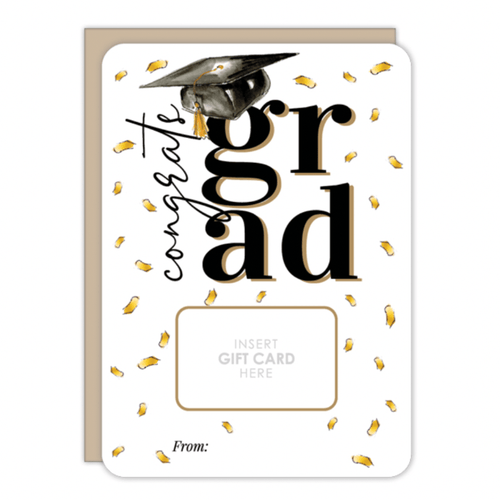 Rosanne Beck Congrats Grad Gift Card Holder