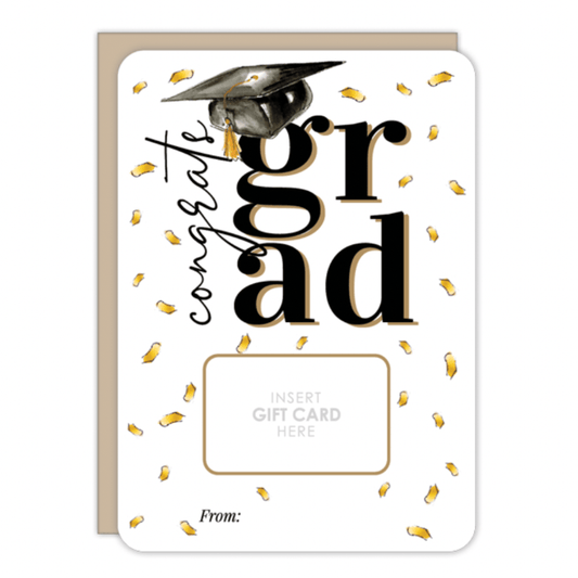 Rosanne Beck Congrats Grad Gift Card Holder