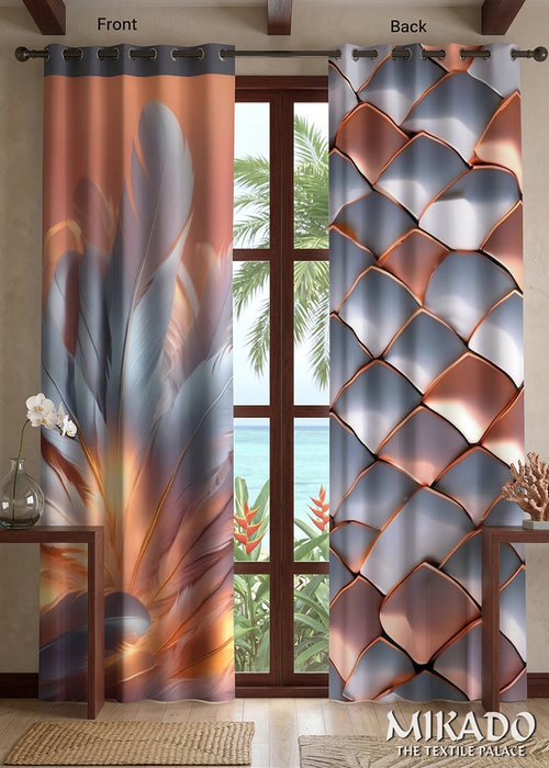Copper Mosaic 🌫️ Reversible Blackout Panel