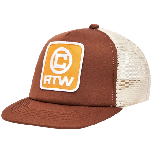 Corteiz RTW Box Trucker Hat Brown CORTEIZ Czapki