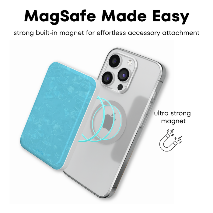 Cotton Candy Pearl MagSafe Power Bank