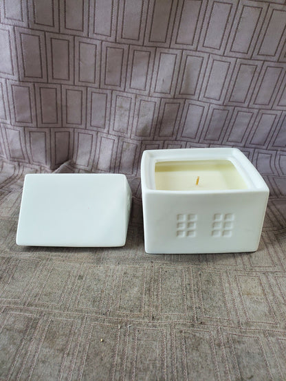 Crate & Barrel Alpine Balsam & Peppermint Candle UNUSED