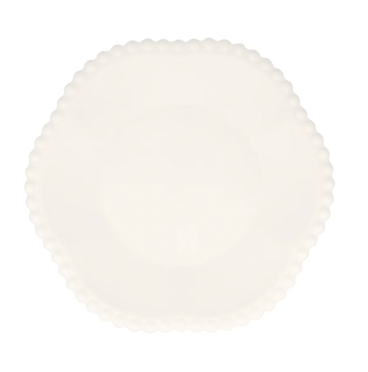 Meri Meri Cream Dot Edged Dinner Plates