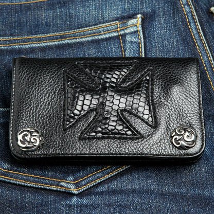 Cross Genuine Leather Biker Chain Wallet