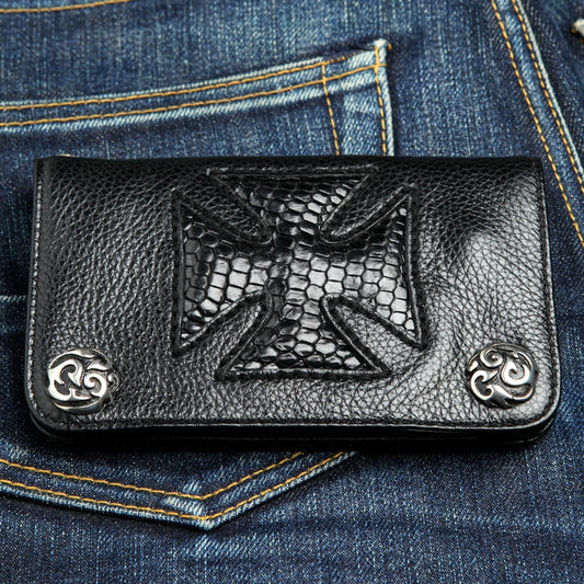 Cross Genuine Leather Biker Chain Wallet