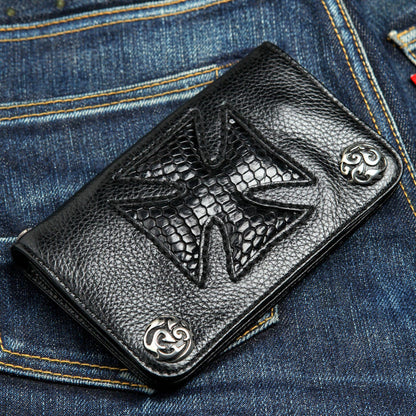 Cross Genuine Leather Biker Chain Wallet [2]