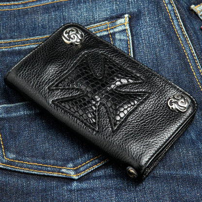 Cross Genuine Leather Biker Chain Wallet [3]