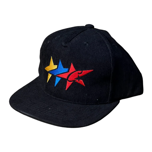 Czapka Corteiz C-Star Corduroy Trucker Black/Navy CORTEIZ Czapki