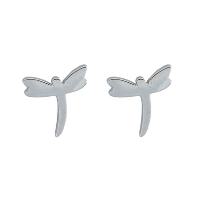 Dainty Charm Stud Earrings - Zero Point Crystals