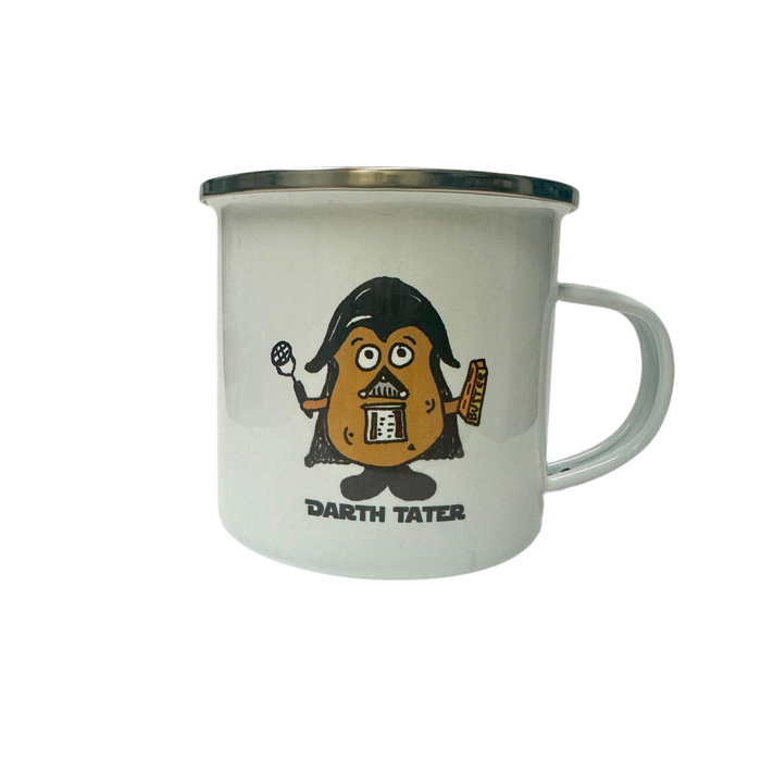 Darth Tater Enamel Mug