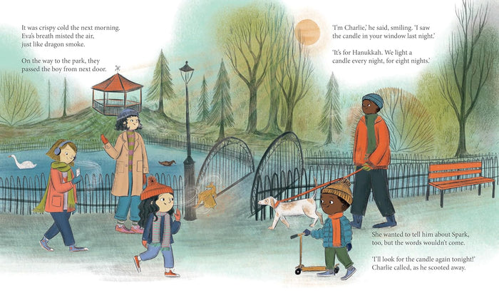 Dragon Called Spark: A Hanukkah Story by Lily Murray