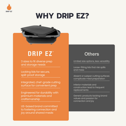 Drip EZ BBQ & Meal Prep Tub