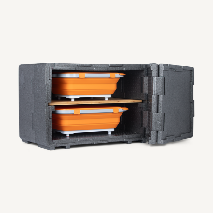 Drip EZ Rest EZ 'Que Crib Meat Resting Station W/ Bamboo Cutting Board