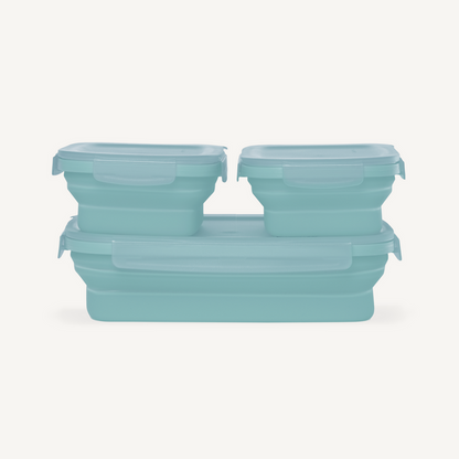 Drip EZ Secondz Collapsible Food Storage - 3pc. Starter Set