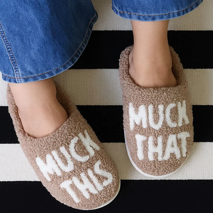 D&S Muck This Slippers