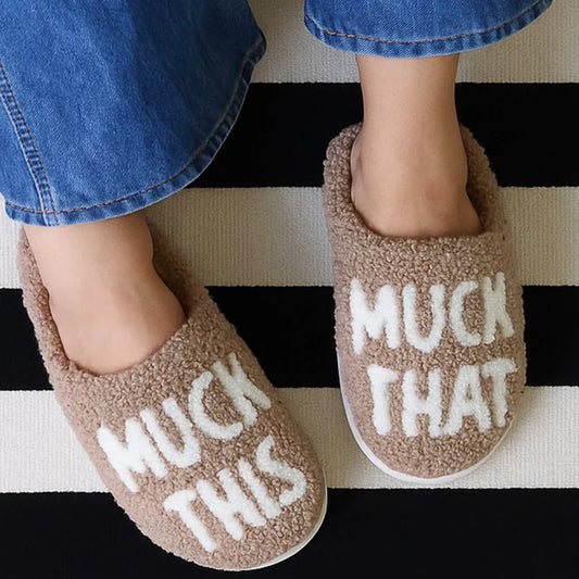 D&S Muck This Slippers