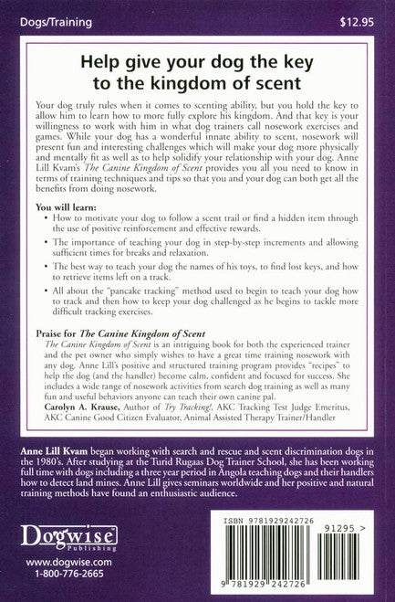 E-BOOK The Canine Kingdom of Scent: Fun Activities Using Your Dog’s Natural Instincts by Anne Lill Kvam