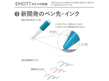Emott Ever Fine Color Liners Single Open Stock