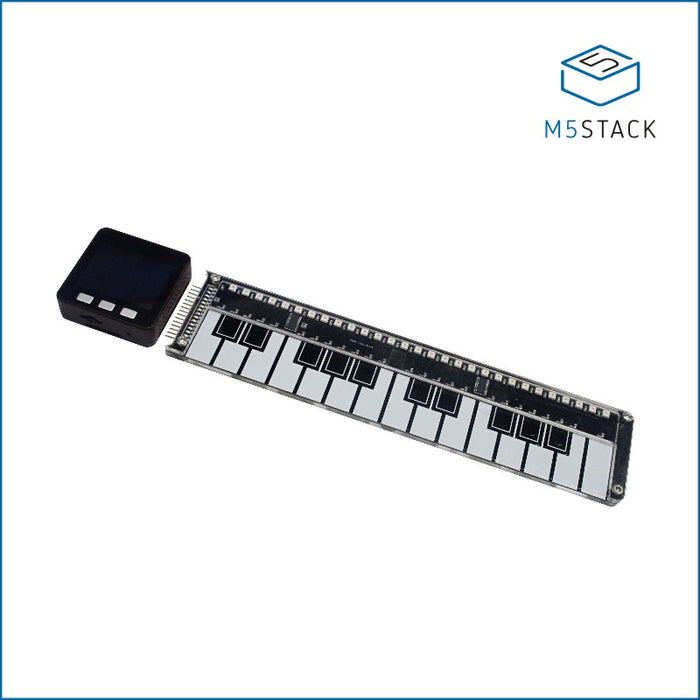 Acrylic Piano Board with RGB LED - m5stack-store
