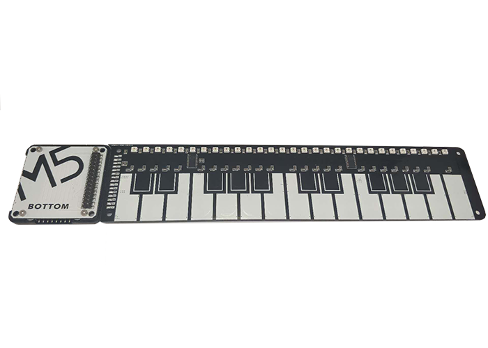 Acrylic Piano Board with RGB LED - m5stack-store