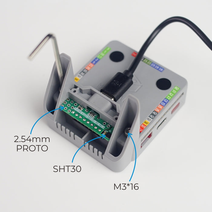 BTC Standing Base for M5 Core with DHT12 - m5stack-store