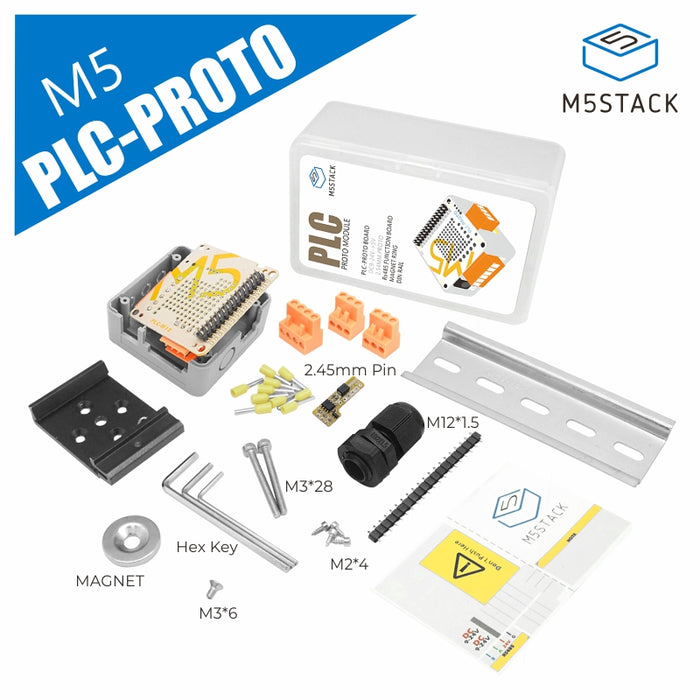 PLC Proto Industrial Board Module - m5stack-store