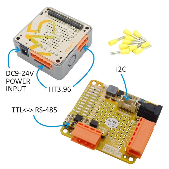 PLC Proto Industrial Board Module - m5stack-store