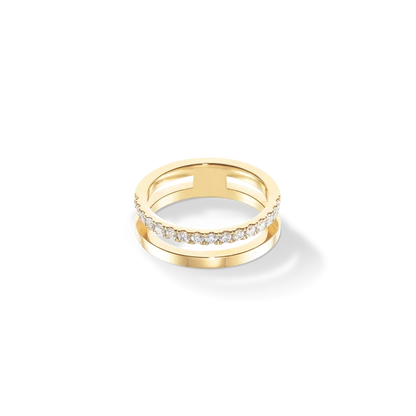 Eternal Unity Ring gold-kristall - 0136/40-1816