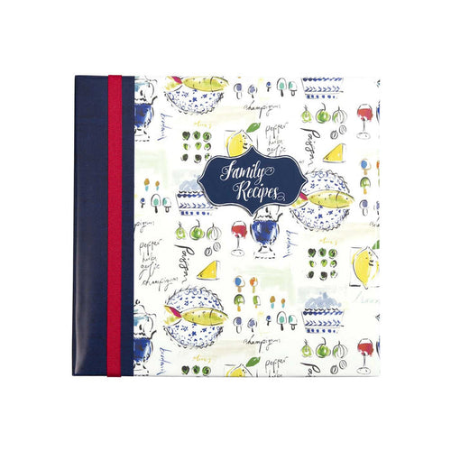 Family Recipe Memory Book - Provence