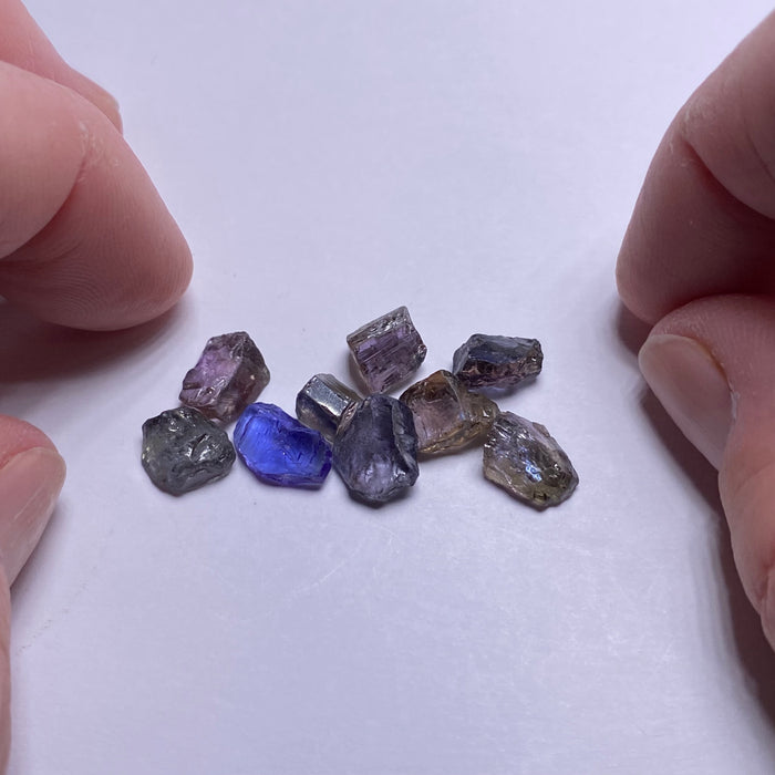 Fancy Color Tanzanite (unheated)