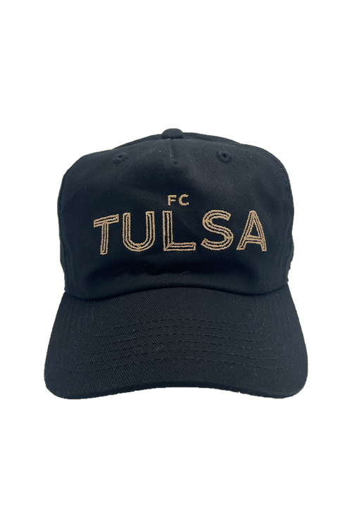 [  fc tulsa ] gold deco hat - Official League