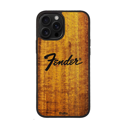 FenderbyThalia Fender Hawaiian Koa Perine Logo | iPhone case – product image 2