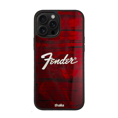 FenderbyThalia Fender Red Shell Perine Logo | iPhone case – product image 2