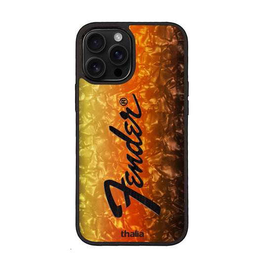 FenderbyThalia Fender Sunburst Perine Logo | iPhone case