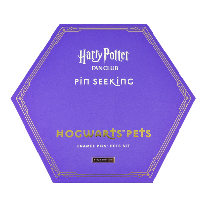 First Edition Hogwarts Pets Enamel Pins Set