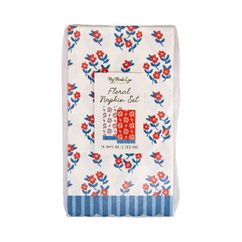 My Mind’s Eye Floral Paper Napkin Set