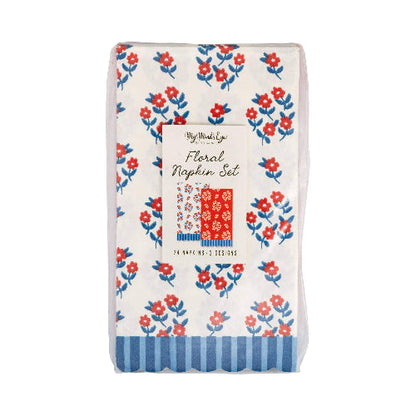My Mind’s Eye Floral Paper Napkin Set