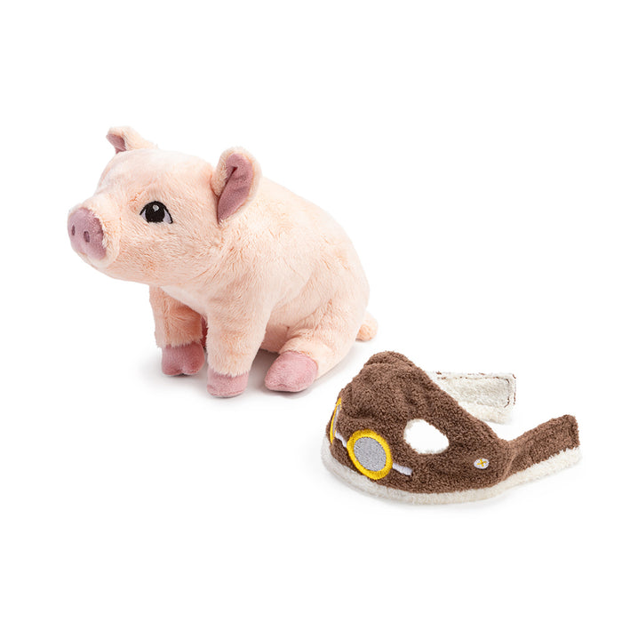 Flying Plush Pig - Zero Point Crystals