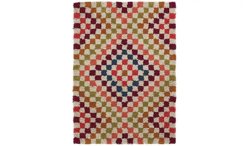 Folktale Tufted Wool Flatweave Rug - 160x120cm