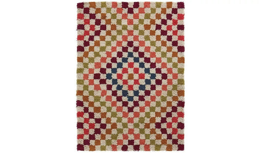 Folktale Tufted Wool Flatweave Rug - 160x120cm